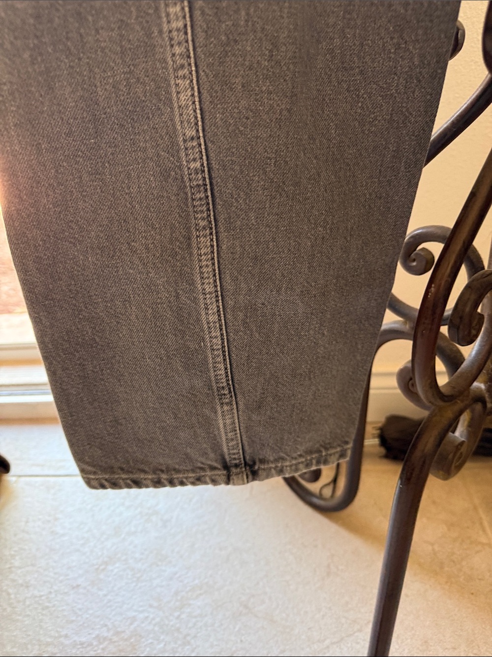 Women's Free People Gray High-rise Jeans - Picture 4 of 5